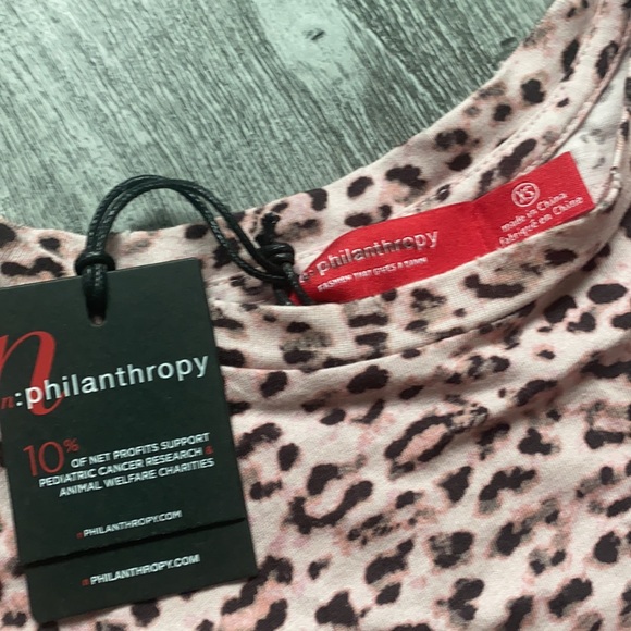 nPhilanthropy bodysuit. XS new with tags. - Picture 2 of 3